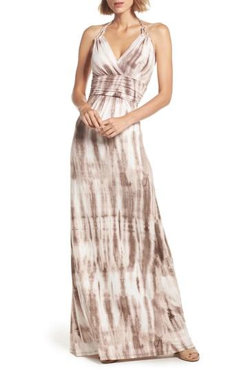 Women's Felicity & Coco Tie Dye Jersey Halter Maxi Dress