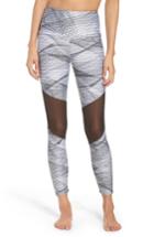 Women's Onzie High Rise Moto Capris, Size Xs - Grey