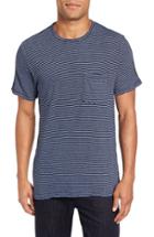 Men's Velvet By Graham & Spencer Legend Stripe Pique T-shirt - Blue