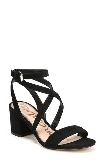 Women's Sam Edelman Sammy Sandal M - Black