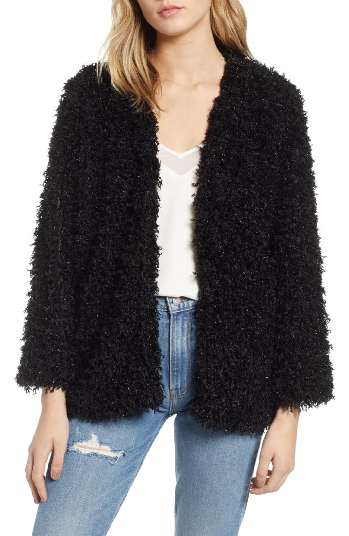 Women's Moon River Sparkle Knit Cardigan