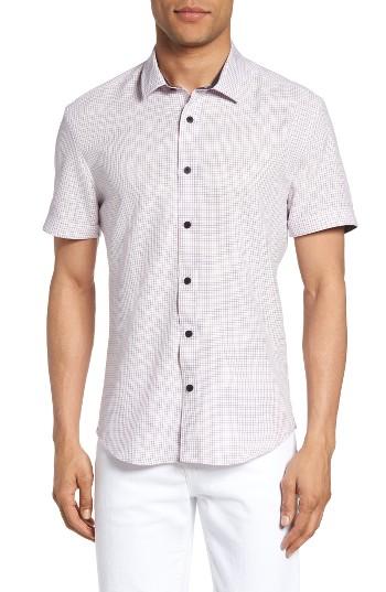 Men's Vince Camuto Check Sport Shirt - Pink