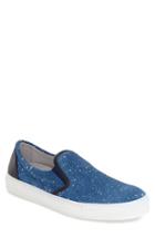 Men's Bugatchi 'santorini' Slip-on Sneaker .5 M - Blue