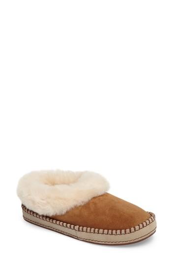 Women's Ugg Wrin Genuine Shearling Trim Slipper