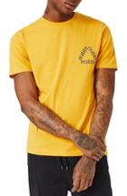 Men's Topman Reality Graphic T-shirt - Yellow