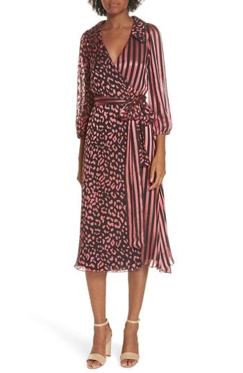 Women's Alice + Olivia Abigail Wrap Dress - Red