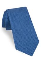 Men's Ted Baker London Solid Silk Tie, Size - Blue/green