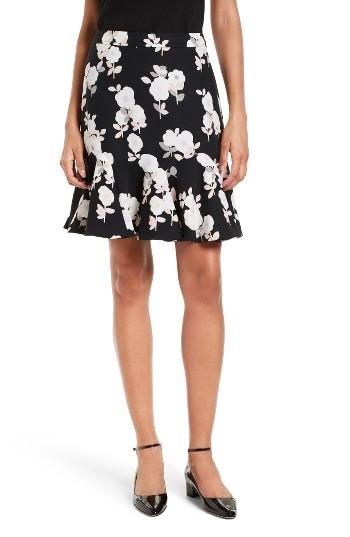 Women's Kate Spade New York Posy Floral Flounce Skirt