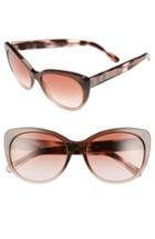 Women's Burberry 56mm Cat Eye Sunglasses -