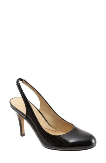 Women's Trotters 'gidget' Slingback Pump .5 M - Black