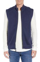 Men's Tommy Bahama Flip Side Reversible Zip Vest, Size - Blue
