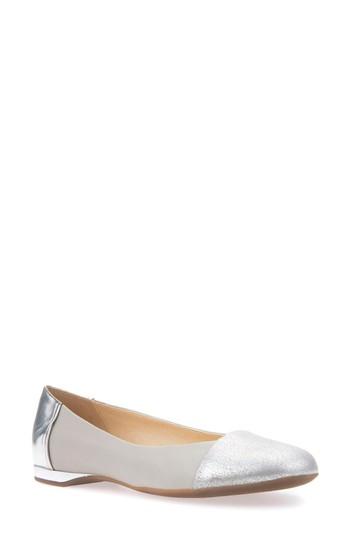 Women's Geox Lamulay Flat Us / 35eu - Grey