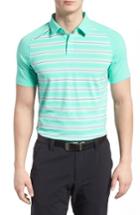 Men's Under Armour Threadborne Boundless Fit Polo Shirt, Size Medium - Blue