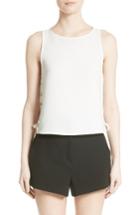 Women's Rag & Bone Eliza Lace-up Tunic, Size - White