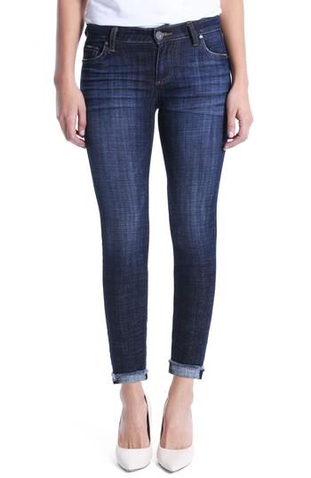 Women's Kut From The Kloth Amy Rolled Crop Jeans - Blue