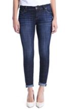 Women's Kut From The Kloth Amy Rolled Crop Jeans - Blue
