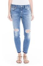Women's Level 99 Amber Slouchy Release Hem Skinny Jeans - Blue