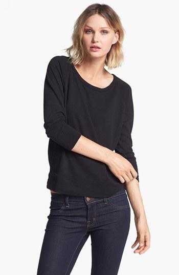 Women's James Perse 'vintage' Cotton Raglan Pullover
