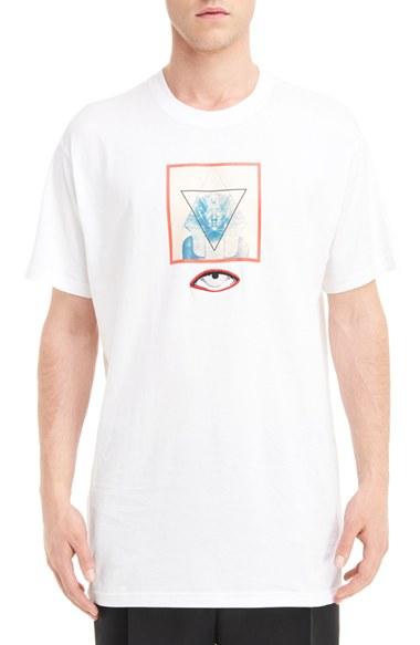 Men's Givenchy Sphinx Graphic & Eye Applique T-shirt