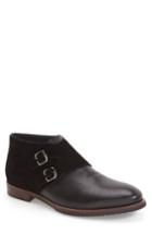 Men's Zanzara 'napoli' Double Monk Strap Shoe M - Black