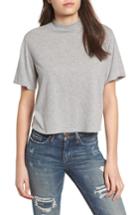 Women's Pst By Project Social T Mock Neck Tee - Grey