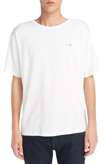 Men's Acne Studios Niagra Face Crest T-shirt