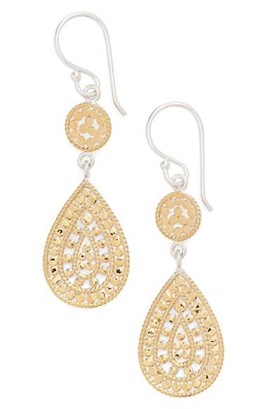 Women's Anna Beck 'open Metal' Double Drop Earrings