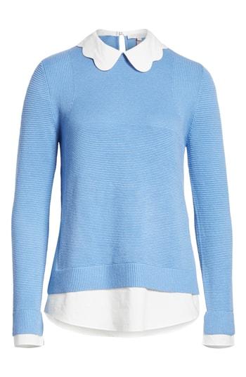 Women's Ted Baker London Bronwen Scalloped Collar Sweater