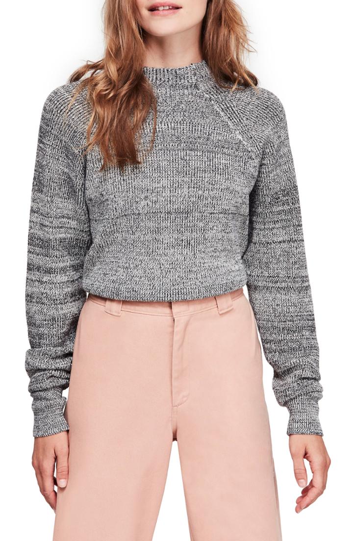 Women's Free People Too Good Sweater - Black