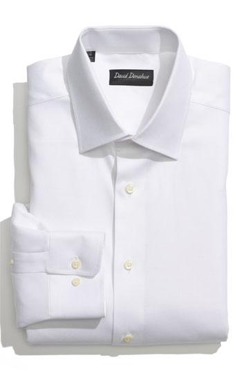 Men's David Donahue Fit Oxford Dress Shirt