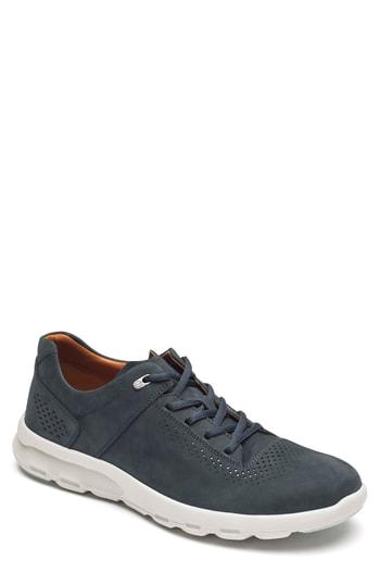 Men's Rockport Let's Walk Sneaker M - Blue