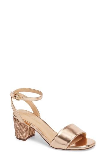 Women's Lauren Lorraine Jamie Sandal .5 M - Pink