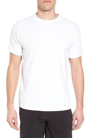 Men's Peter Millar Rio Regular Fit Technical T-shirt - White