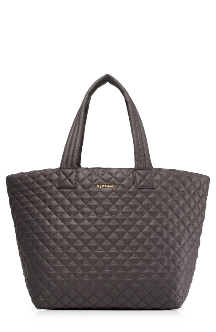 Mz Wallace Large Metro Tote - Grey