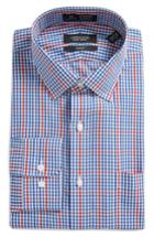 Men's Nordstrom Men's Shop Smartcare(tm) Trim Fit Check Dress Shirt .5 - 32/33 - Red