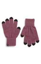 Men's Saturdays Nyc Dylan Touchscreen Gloves, Size - Purple