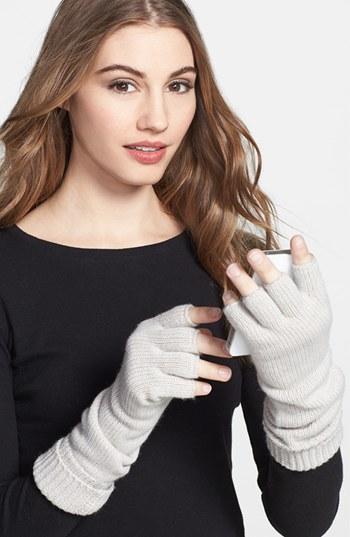 Collection Xiix Long Fingerless Gloves Flagstone