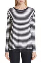 Women's Majestic Filatures Stripe French Terry Top