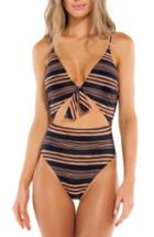 Women's Vix Swimwear Isabela Bandana One-piece Swimsuit - Blue