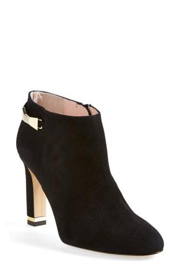 Kate Spade New York 'aldaz' Bootie (women) Womens Dark Taupe Suede