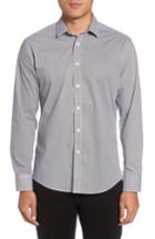 Men's Vince Camuto Trim Fit Geo Print Sport Shirt