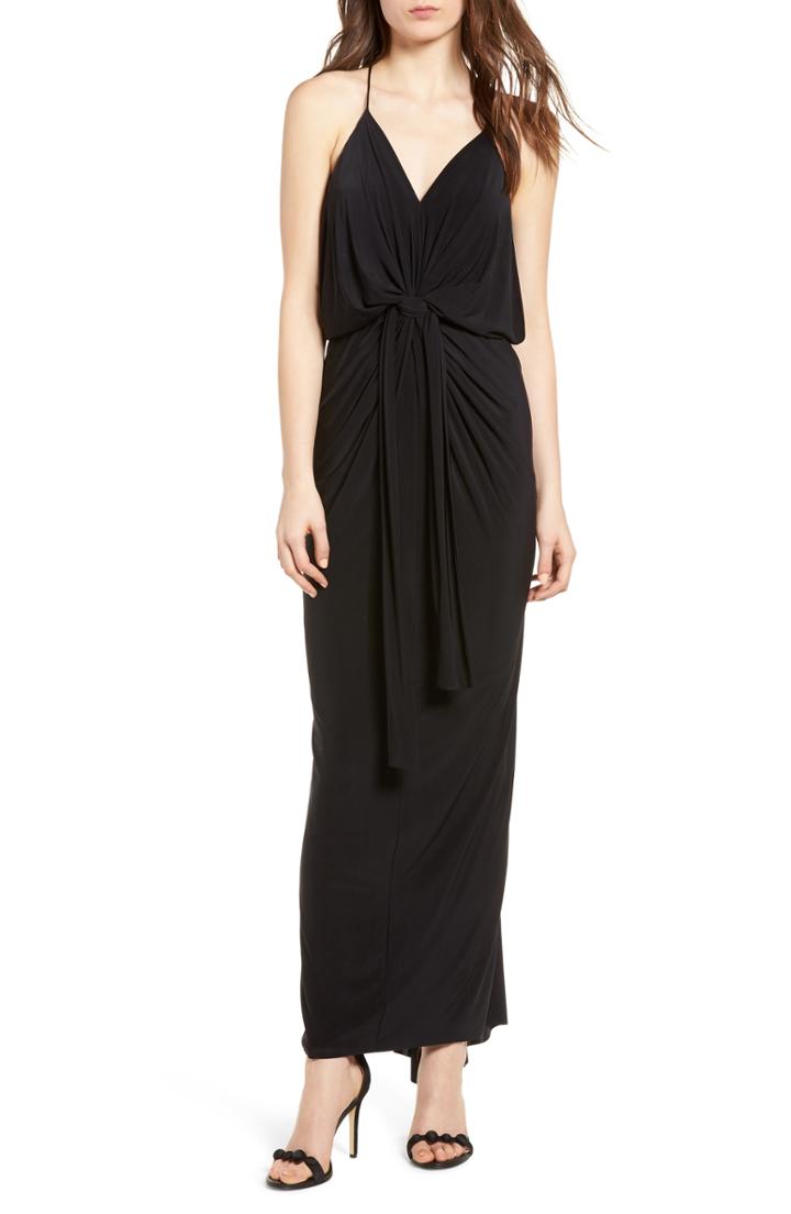 Women's Misa Los Angeles Domino Knot Maxi Dress
