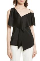 Women's Diane Von Furstenberg Asymmetrical Ruffle Top