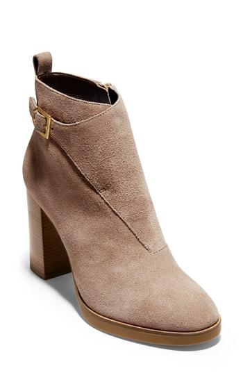Women's Cole Haan Hudson Grand Riding Bootie B - Brown