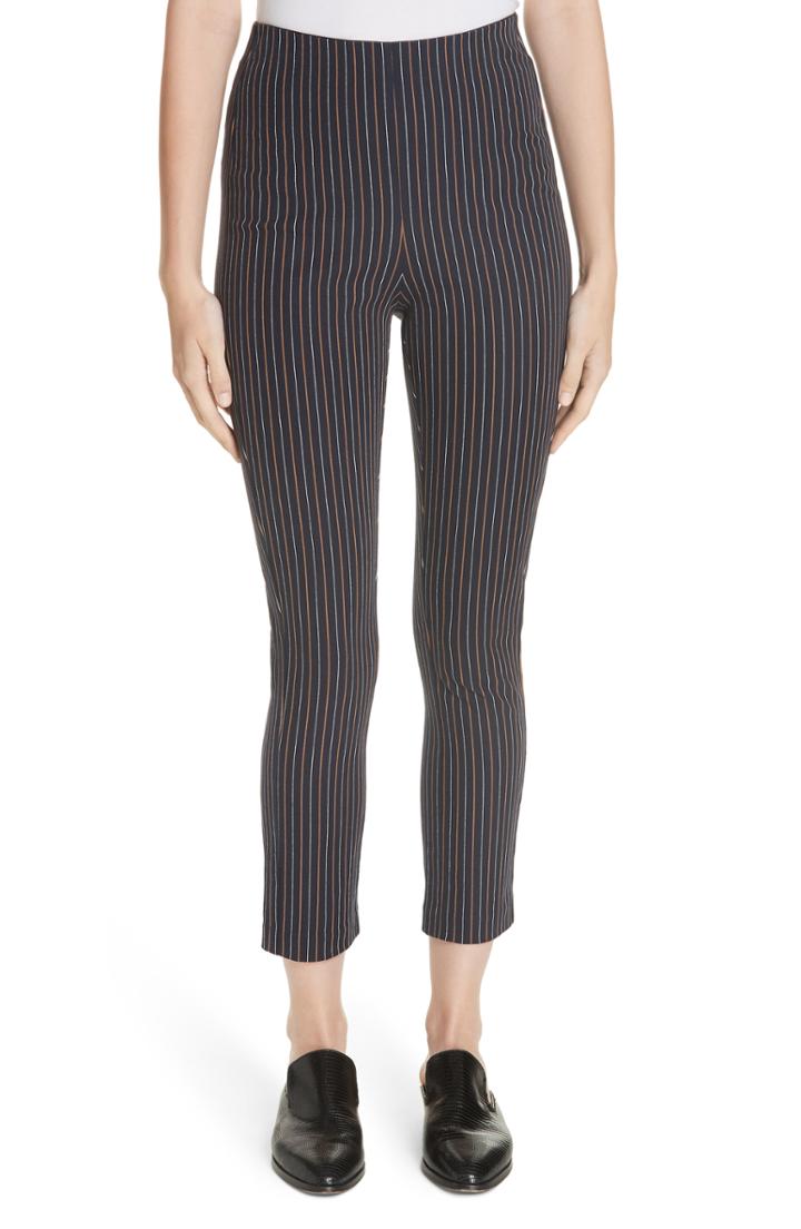 Women's Derek Lam 10 Crosby Back Zip Leggings - Blue