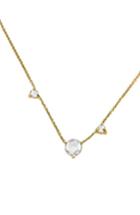 Women's Wwake Counting Collection Three-step Rose Cut Diamond Necklace