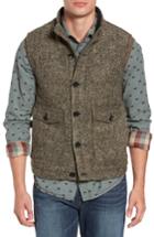 Men's Jeremiah Sanford Herringbone Vest, Size - Brown