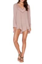 Women's L Space Northern Star Cover-up Tunic - Brown