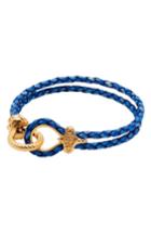 Men's Nialaya Braided Leather Bracelet