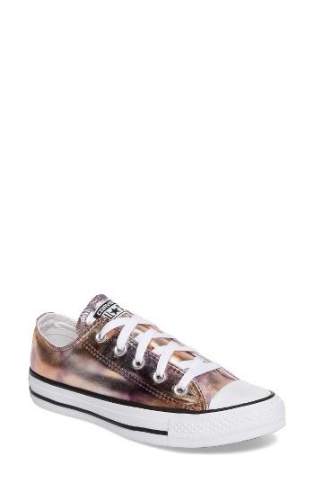 Women's Converse Chuck Taylor All Star Seasonal Metallic Ox Low Top Sneaker M - Pink